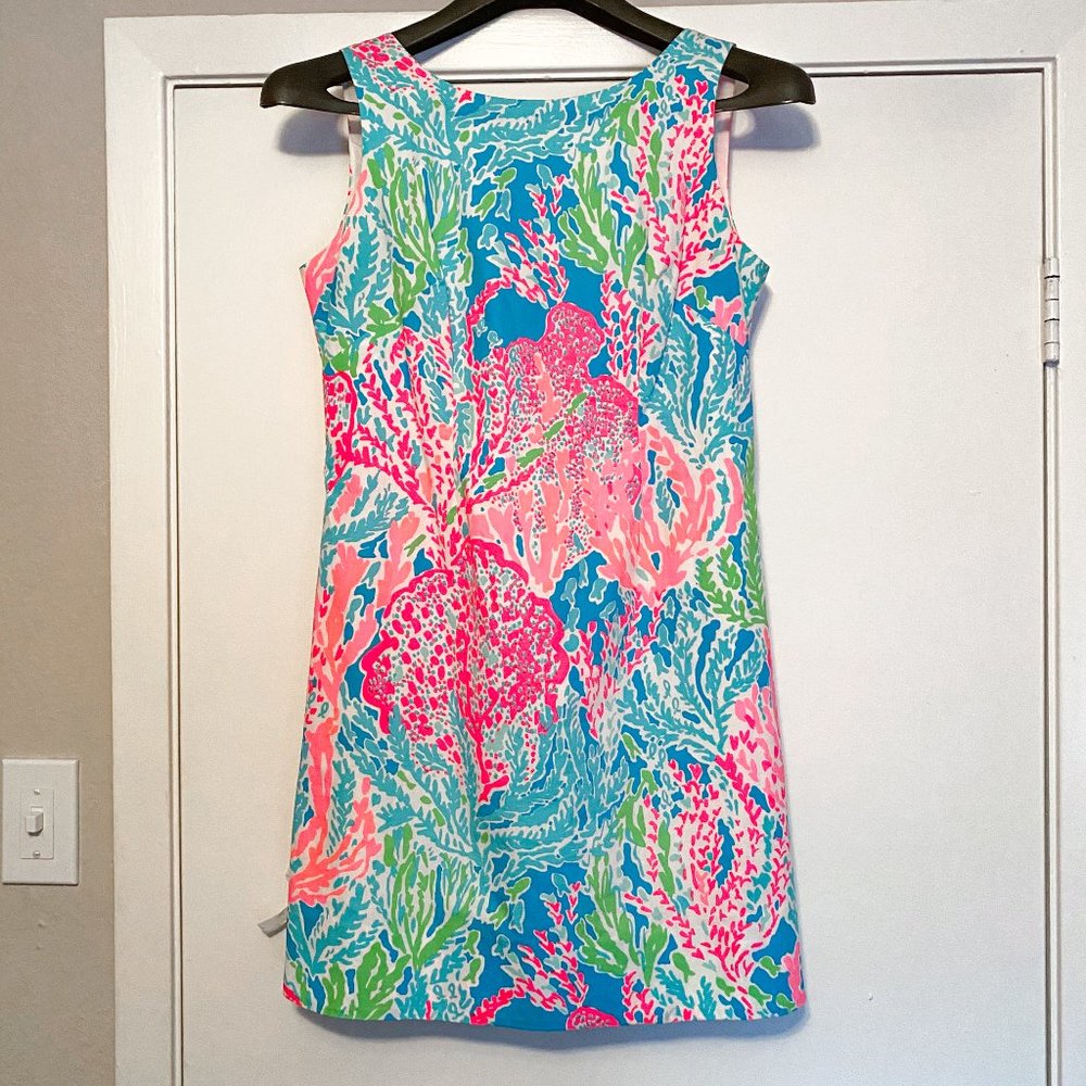 Lilly Pulitzer Delia Shift Dress in Let's Cha Cha